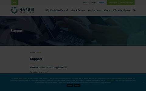 Support - Harris Healthcare