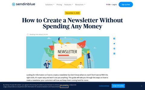 How to Create a Free Newsletter From Start to Finish ...