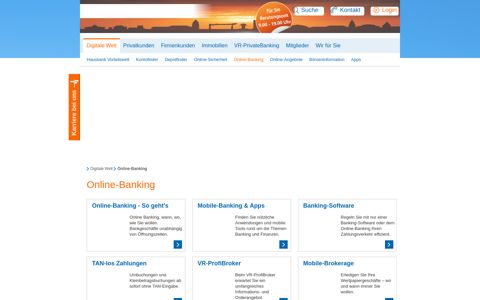 Online-Banking Kieler Volksbank