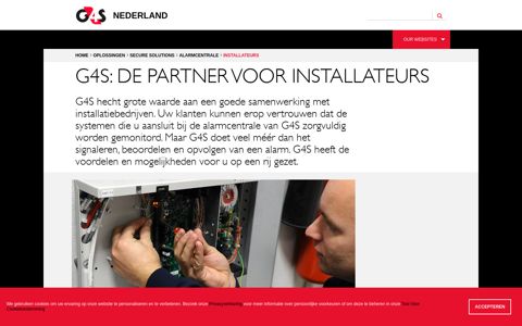 G4S: de partner voor installateurs | G4S Nederland - G4S Plc