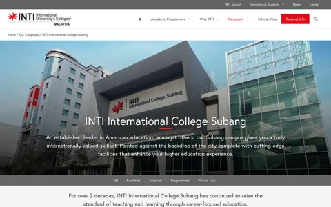 INTI International College Subang - INTI International ...
