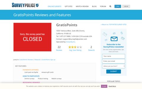 GratisPoints Ranking and Reviews – Sorted by Highest Rating ...