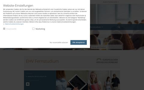 EHV Fernstudium | Studieren-berufsbegleitend.de