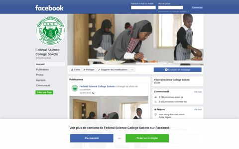 Federal Science College Sokoto - Home | Facebook