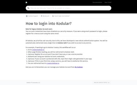 How to login into Kodular? - Kodular Support