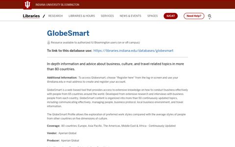 GlobeSmart | Indiana University Libraries