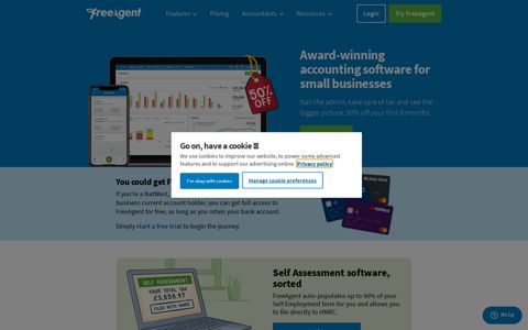 FreeAgent: Simple accounting software for UK small businesses