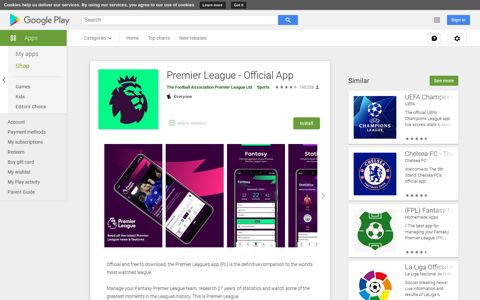 Premier League - Official App - Apps on Google Play