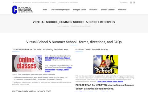 Virtual School, Summer School & Credit Recovery ...