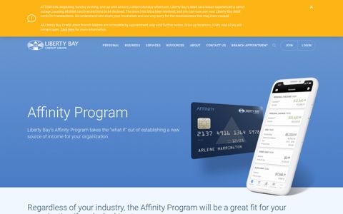 Affinity Program - Liberty Bay Credit Union