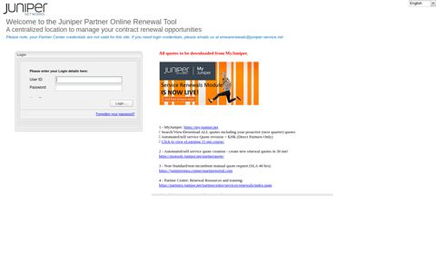 Juniper Partner Portal