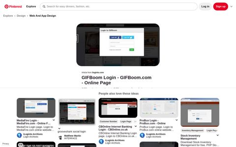 GIFBoom Login | Login, Make animated gif, Email password