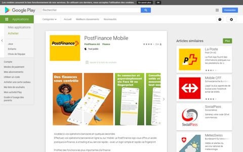 PostFinance Mobile – Applications sur Google Play