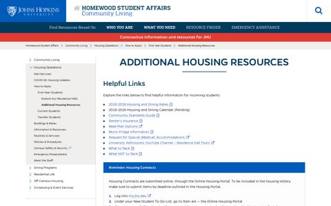 Additional Housing Resources | Community Living