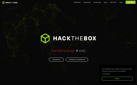 Hack The Box :: Penetration Testing Labs