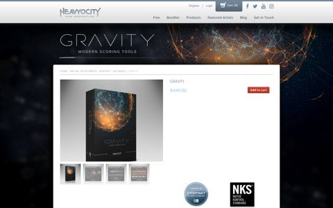 Heavyocity GRAVITY | Film Scoring Software & Virtual ...