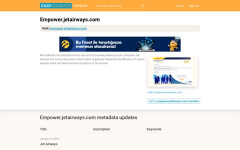 Empower Jet Airways (Empower.jetairways.com) - Jet Airways