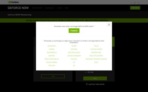 GeForce Cloud Gaming Memberships | NVIDIA GeForce NOW
