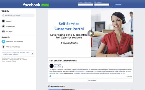 TA Digital - Self Service Customer Portal | Facebook