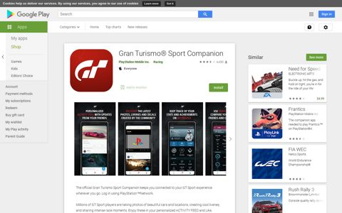 Gran Turismo® Sport Companion - Apps on Google Play