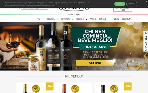 Giordano Vini: Vendita vino online, vini italiani online
