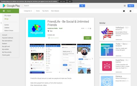 FriendLife - Be Social & Unlimited Friends – Apps on Google ...