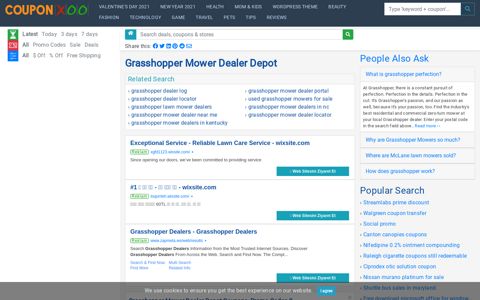Grasshopper Mower Dealer Depot - 10/2020 - Couponxoo.com
