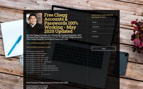 Free Chegg Accounts & Passwords 100% Working - May ...