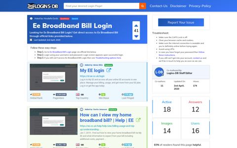 Ee Broadband Bill Login - Logins-DB