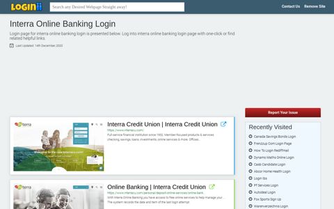 Interra Online Banking Login - Loginii.com