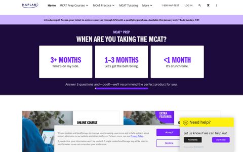 MCAT Prep - Courses & Test Prep | Kaplan Test Prep