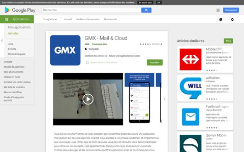 GMX - Mail & Cloud – Applications sur Google Play