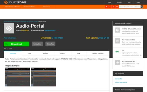Audio-Portal download | SourceForge.net