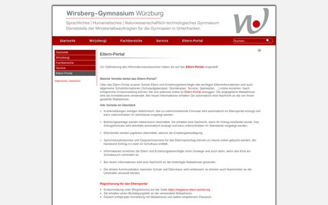 Eltern-Portal - Wirsberg-Gymnasium