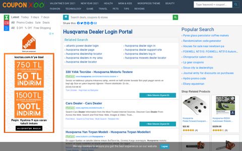 Husqvarna Dealer Login Portal - 12/2020 - Couponxoo.com