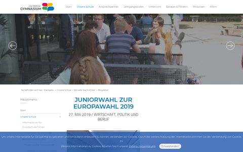 Juniorwahl zur Europawahl 2019Blogdetail