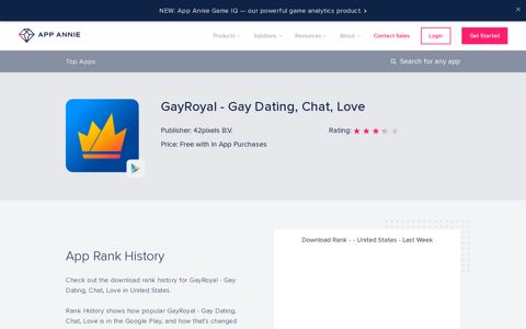 GayRoyal - Gay Dating, Chat, Love App Ranking and Store ...