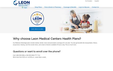 Leon Medical Centers Health Plans