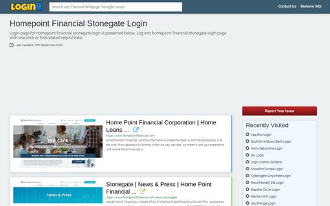 Homepoint Financial Stonegate Login - Loginii.com