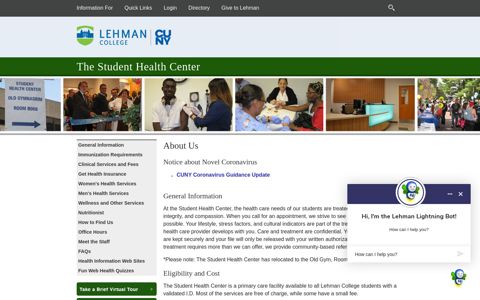 Student Health Center at Lehman College - Lehman College