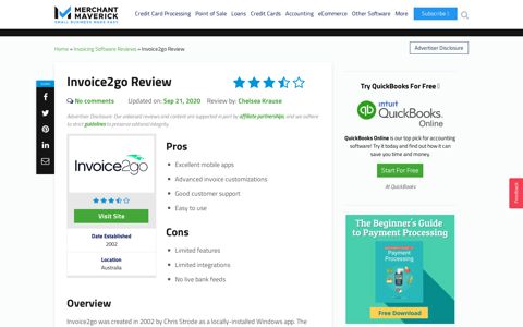 Invoice2go Review 2020 | Pricing, Features, & Complaints