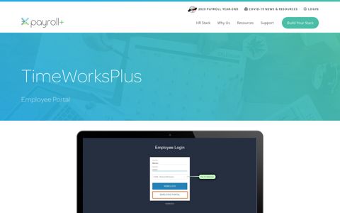 TimeWorksPlus Employee Portal - ECCA Payroll