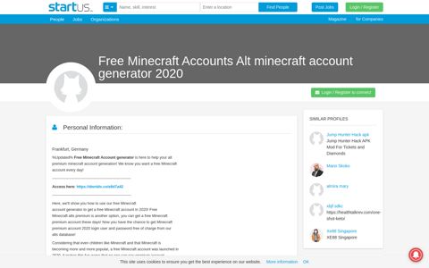 Free Minecraft Accounts Alt minecraft account generator 2020 ...