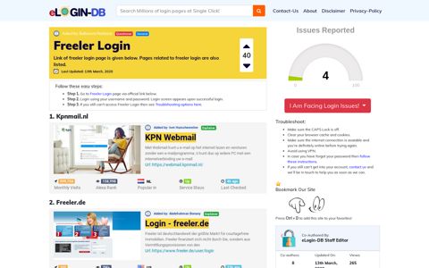 Freeler Login - A database full of login pages from all over the ...