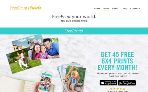 Get a Custom Card every month for FREE | FreePrints Cards ...