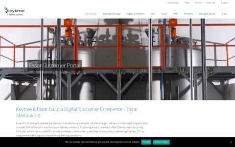 Essar Customer Portal | Customer Experience - Keytree
