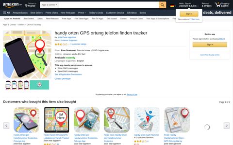 handy orten GPS ortung telefon finden tracker: Amazon.de ...