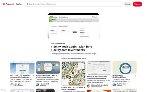 Fidelity 401k Login - Sign in to Fidelity.com Investments ...