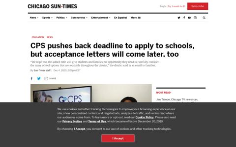GOCPS deadline extended to January because of COVID-19 ...