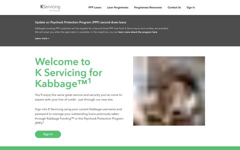 Kabbage Servicing: Home
